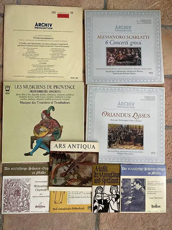 Orgel - Scarlatti - Minnesang (Ars Antiqua)