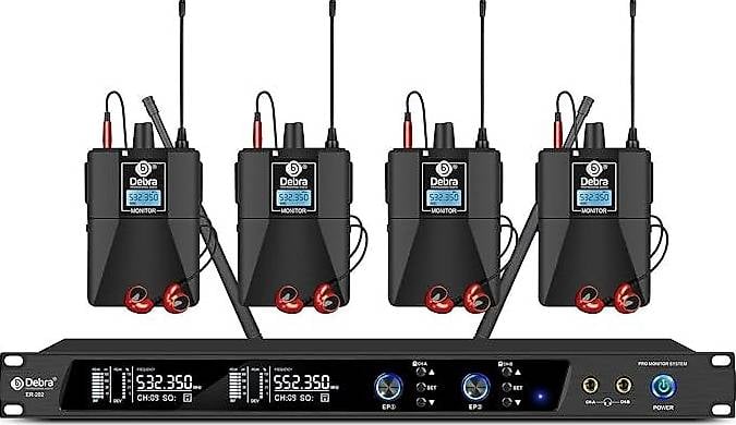 54x29x8 cm, 2,39 kg Drahtloses Monitor-System