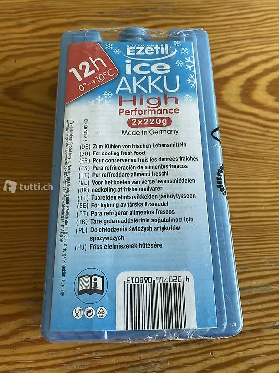 Kühlakkus 2x220 g NEU