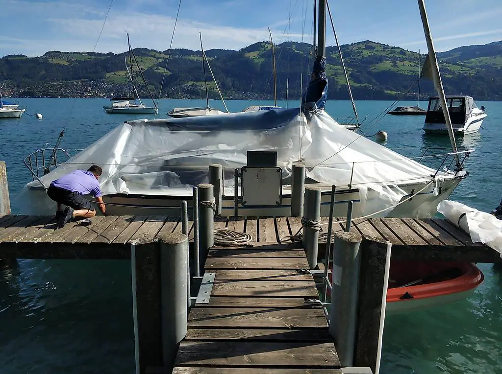 Bootsliegplatz Boje Thunersee