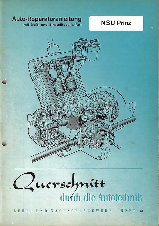 Rep. Handbuch NSU Prinz