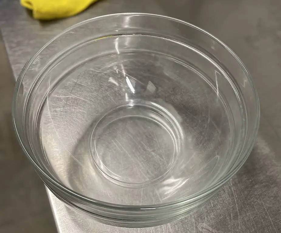 Glas Schüssel 29cm Transparent