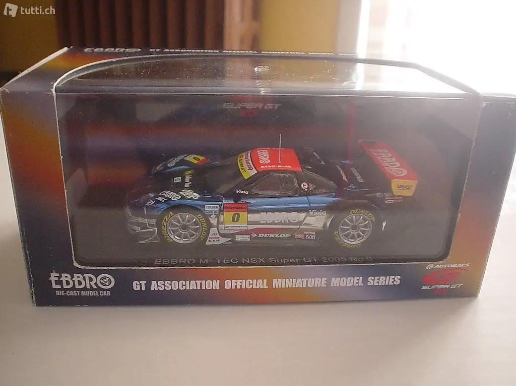 Honda Ebbro M-Tec NSX Super GT 500 2005 (Ebbro 1/43 ème )