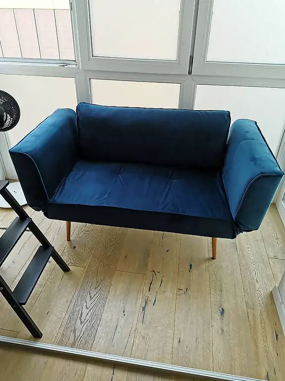 Schlafsofa - 2er Sofa verstellbar