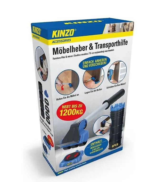 Kinzo Möbellift und Heber, 13tlg.