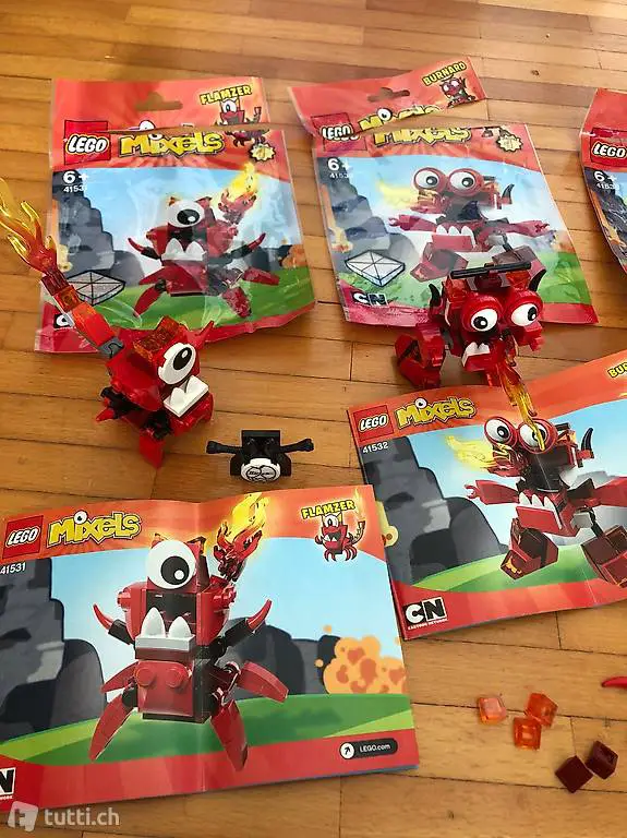 Lego Mixels 41530 41531 41532