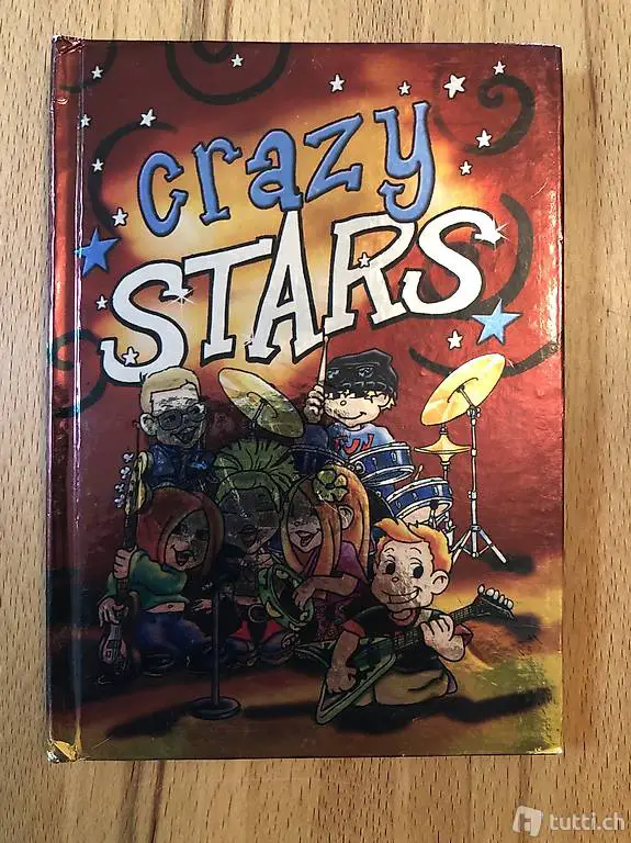 Crazy Stars Notizbüchlein für Kinder