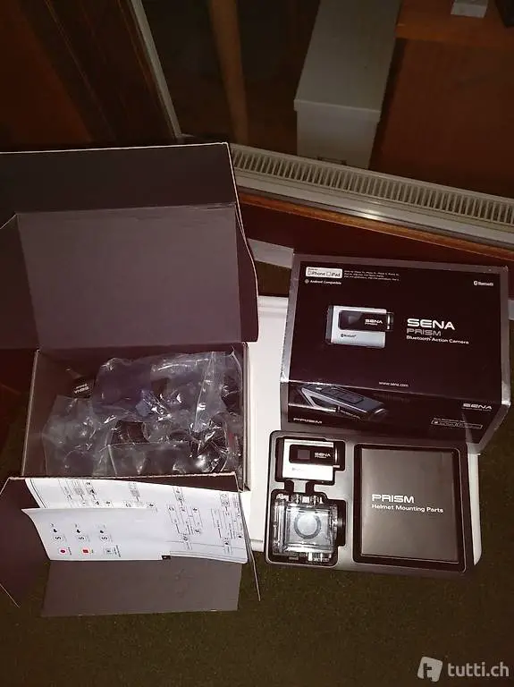 SENA - PRISM Bluetooth Action Cam (Motorrad-Pack)