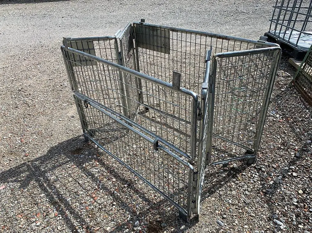 Gitterbox inkl. Europalette