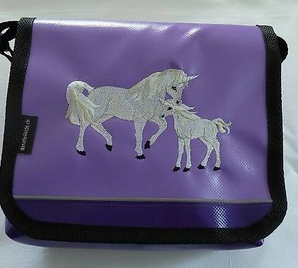 Blachen Kindergartentasche Einhorn