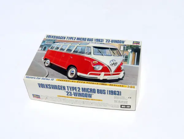 VW Typ 2 Micro Bus 1963 "23-Window" 1:24 von Hasegawa