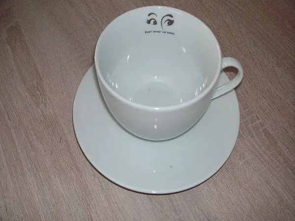 Künstler Tasse Kaffee Milch Tee Tasse