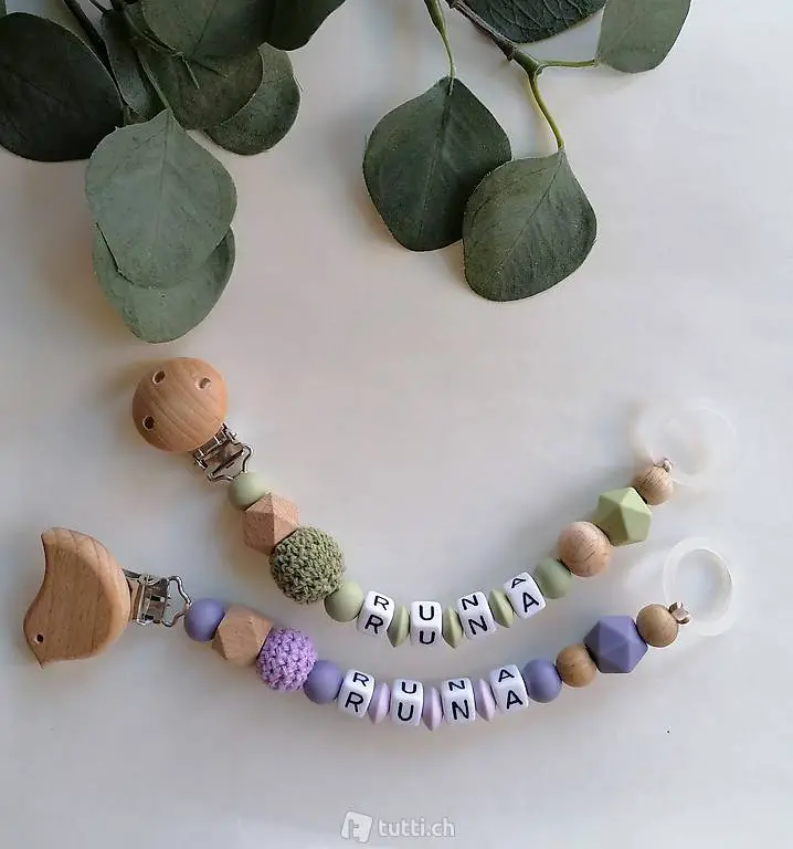 Schnullerketten mit Namen
