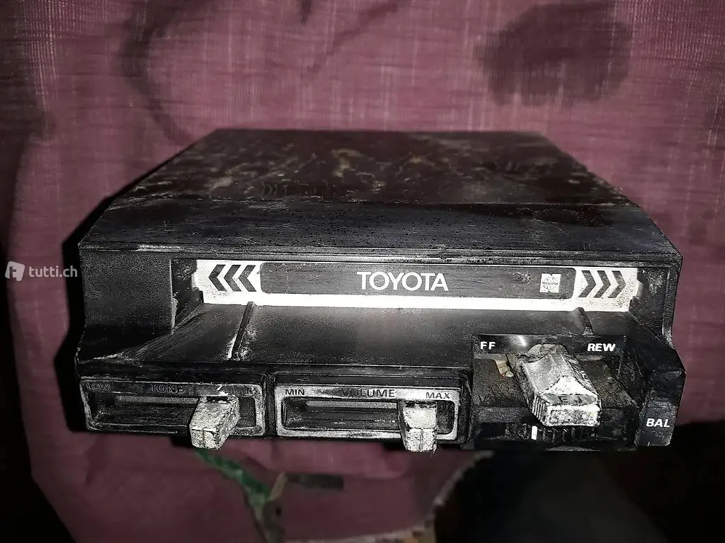 Toyota Oldtimer Kasettengerät
