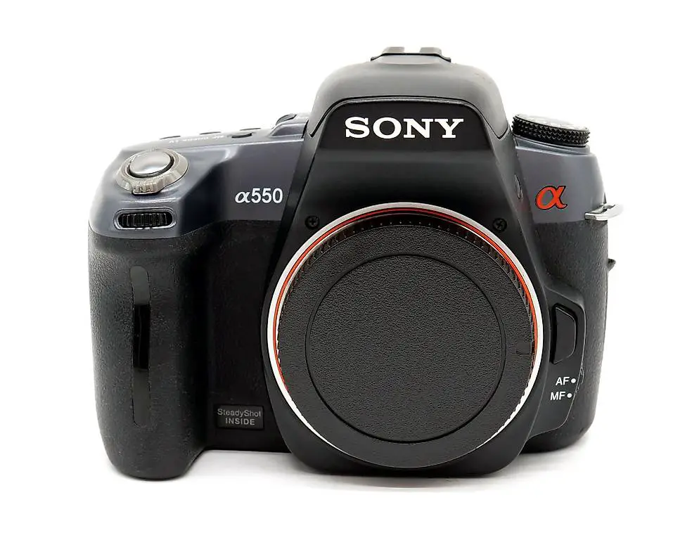 Sony Alpha A550 DSLR-Digitalkamera, 14.2 MP, Auslöser 22115