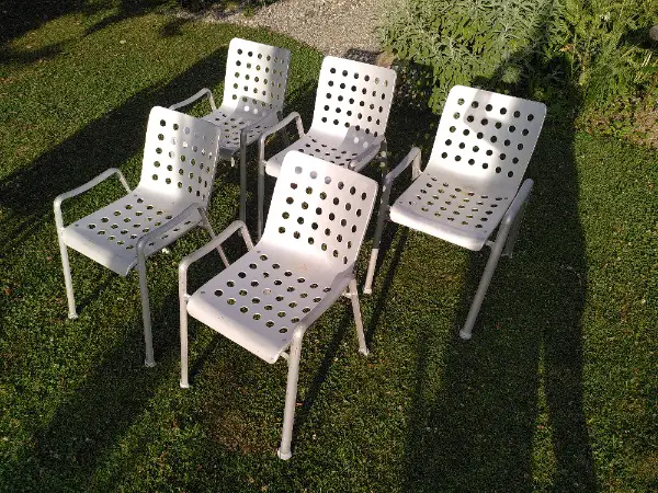 Landi Stuhl Hans Coray 1938 Alu Metallwarenfabrik Wädenswil