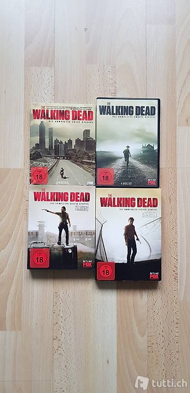 The Walking Dead Staffel 1-4/Serie/DvD/Bluray/Sammeln