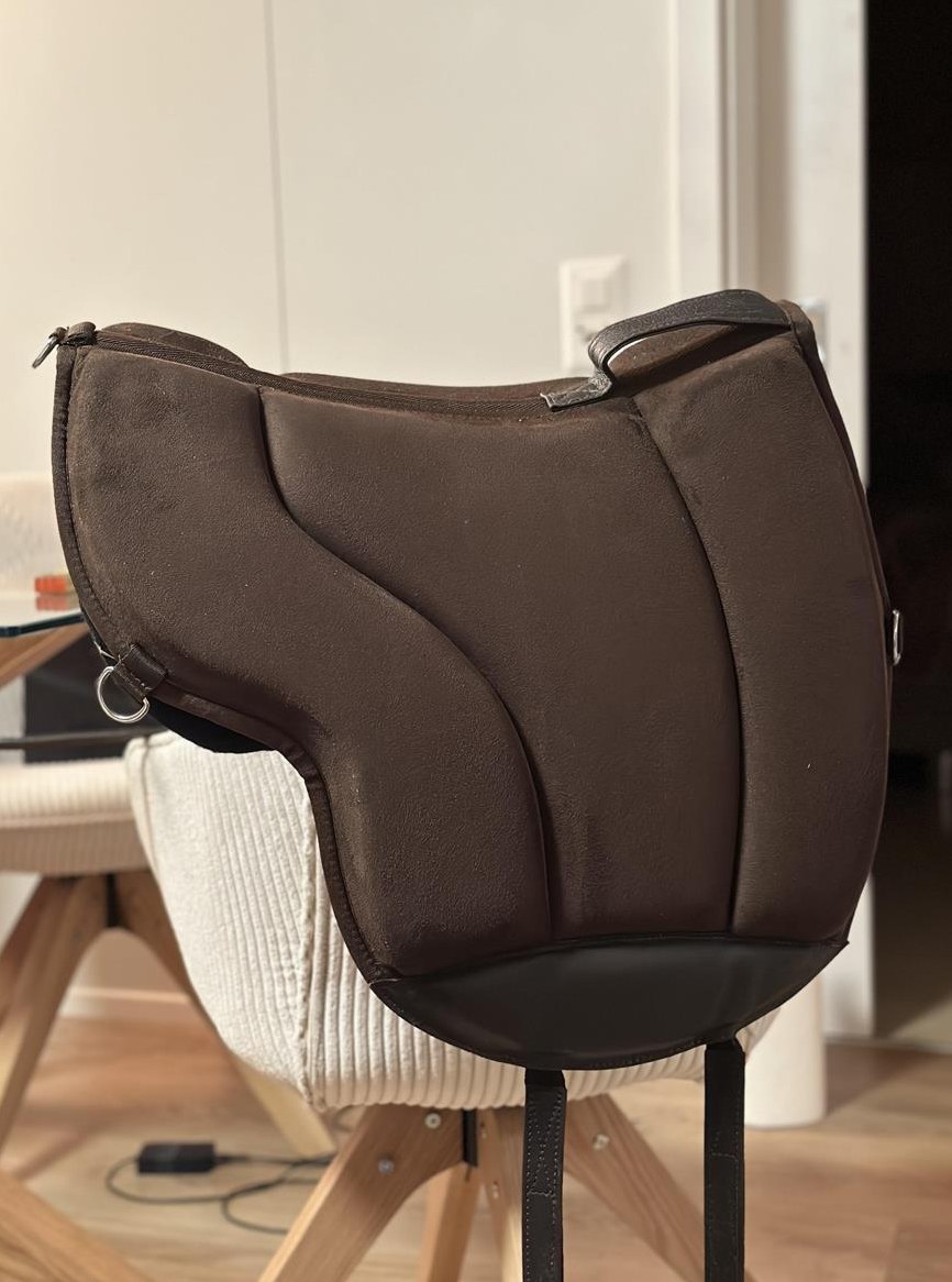 Reitpad Alivio dunkelbraun, neuwertig