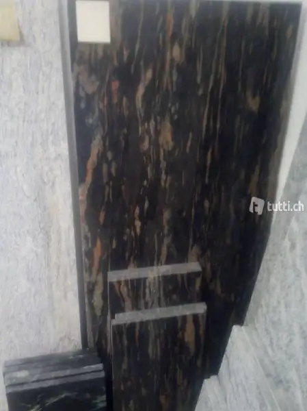  Waschtisch,Lavabo,Abdeckung TROPICAL BLACK Granit poliert