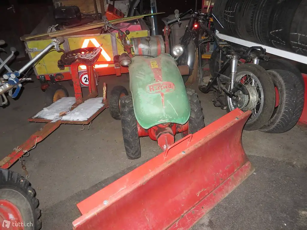 Rapid mit Schneepflug