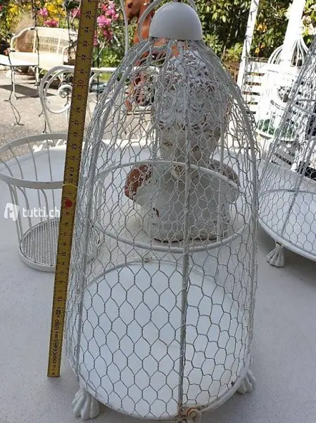 Vogelkäfig Deko Höhe ca. 37cm