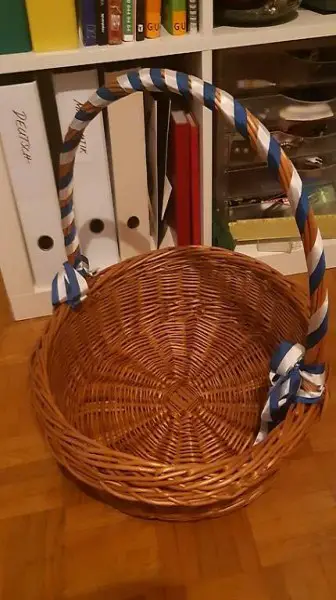 grosser Geflochtene Korb