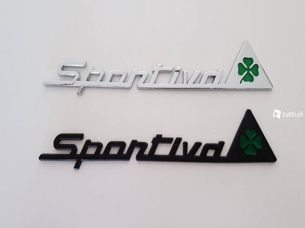 Sticker Emblem Sportiva QV Alfa Romeo