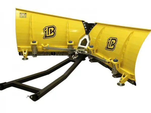 Lame à neige 150cm modulable triangle IronBaltic neuve