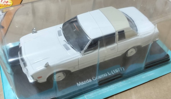 NEU: Mazda Cosmo L Coupé / RX-5 1975-1979 RHD weiss / creme