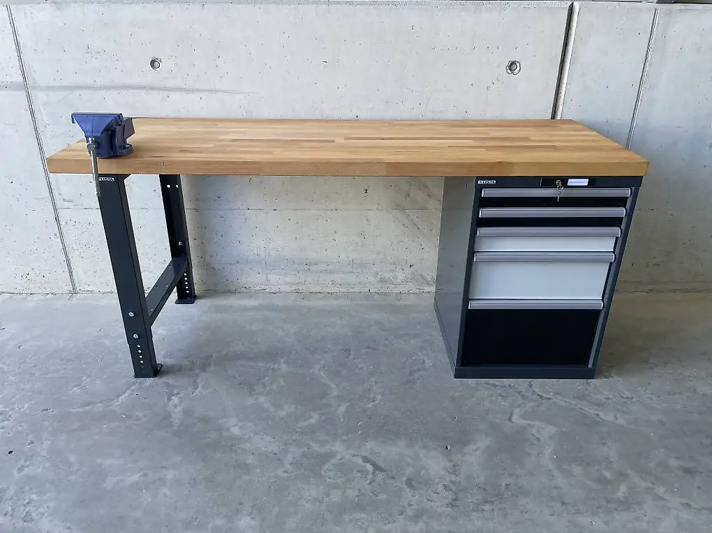 Lista Werkbank Schubladenstock Schraubstock 200x70x4 neu
