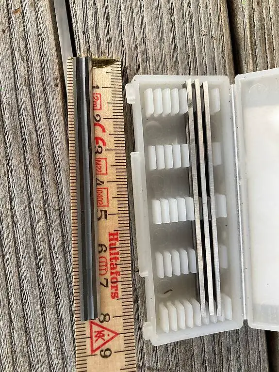 Handhobelmaschine Wendemesser