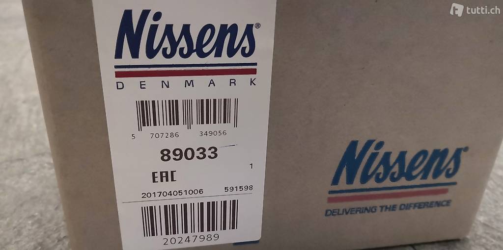 Klimakompressor Nissens 89033 Klimatrockner 95358 Mercedes