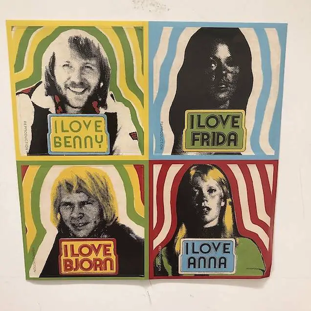 ABBA Souvenirs, Posters etc.