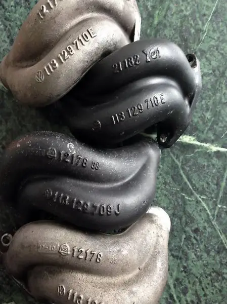 vw käfer aluansaugrohre