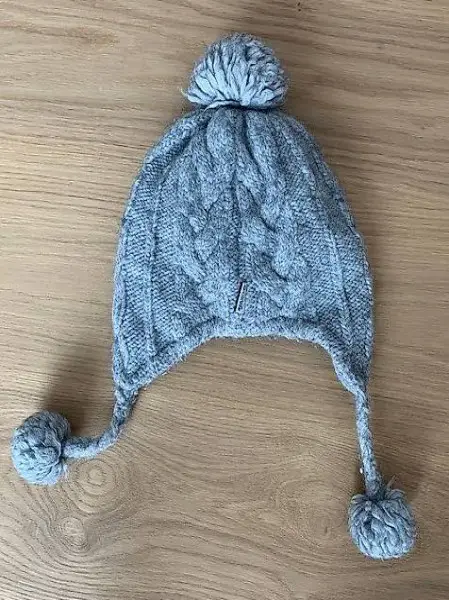 Jakoo Zopfmütze mit Fleeceinsatz und Zotteln Grösse 54/56