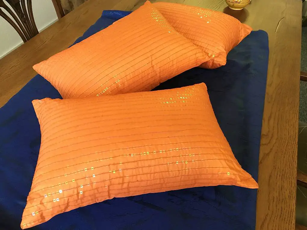 Zierkissen Pailletten
