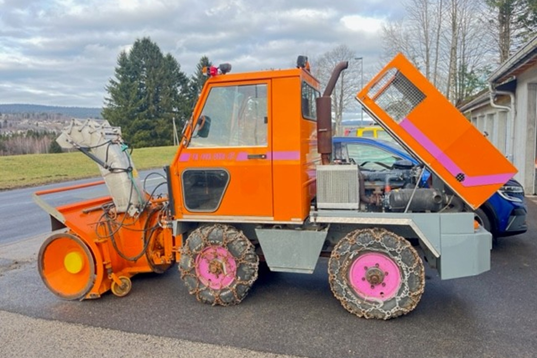 MEILI VM1400 Snow-Jet SN 2007, Radlader