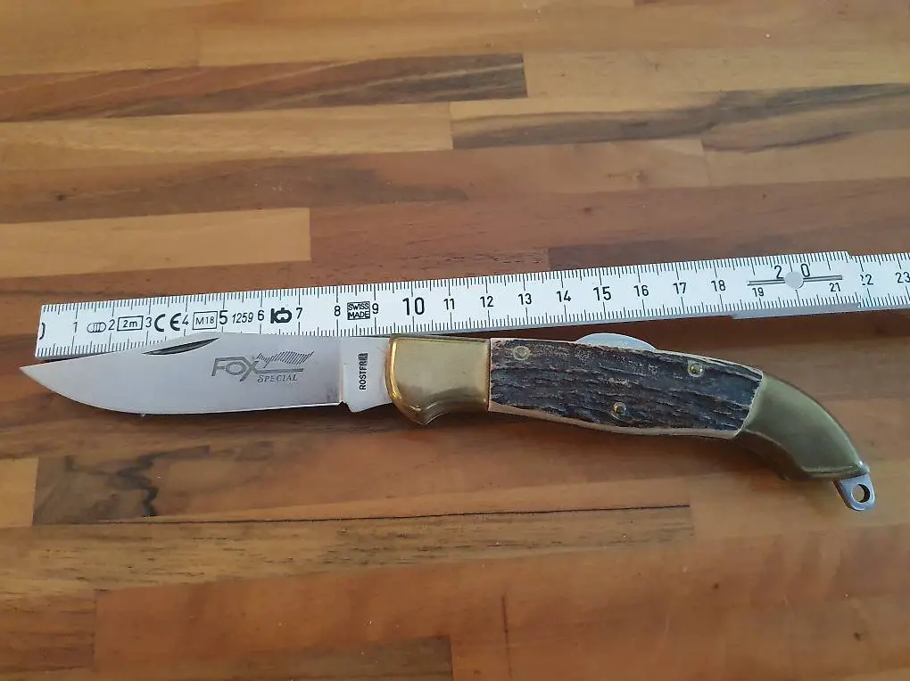 Vintage Jagdmesser FOX Italien