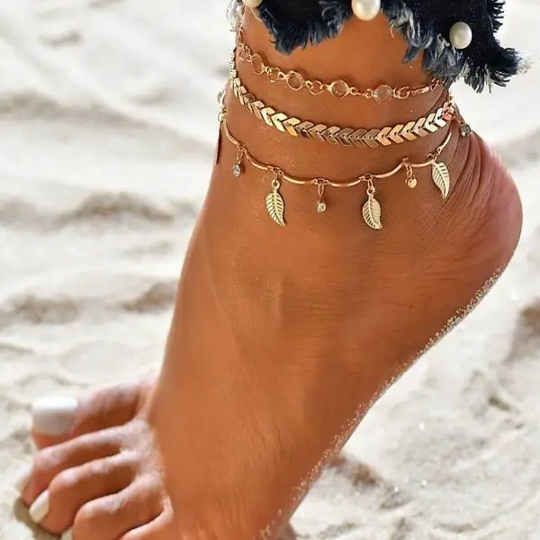  Fussschmuck Knöchelkette ?Beach Beauty?