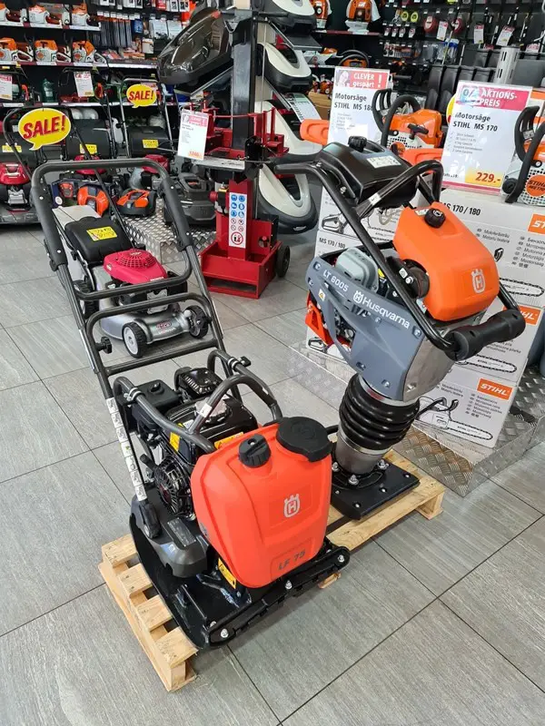 vibroplatte husqvarna lf 75 lat