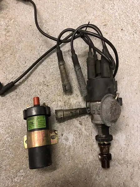 VW Golf 2 16 l Zündverteiler+Zündspule
