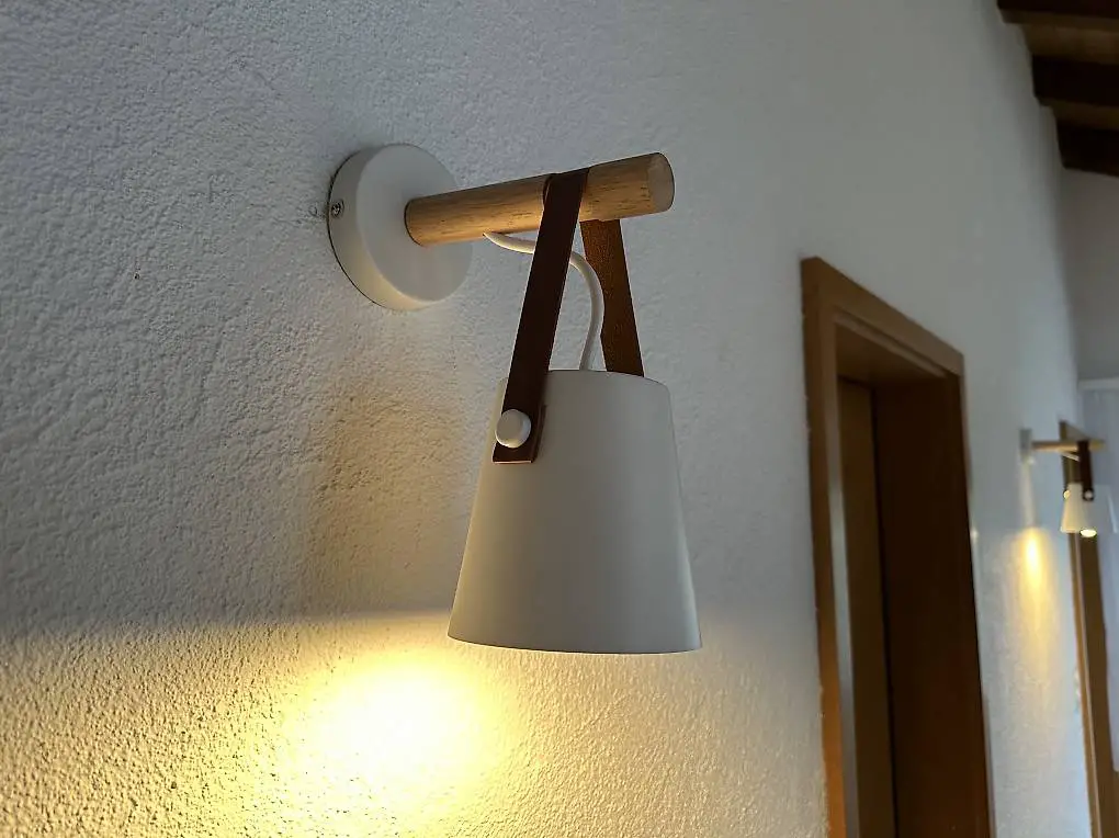 Wandleuchte Pendelleuchte weiss