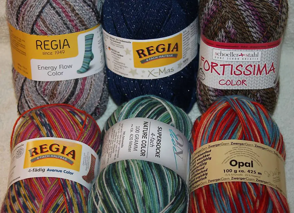 600gr Sockenwolle Opal Regia Supersocke Stricken Basteln