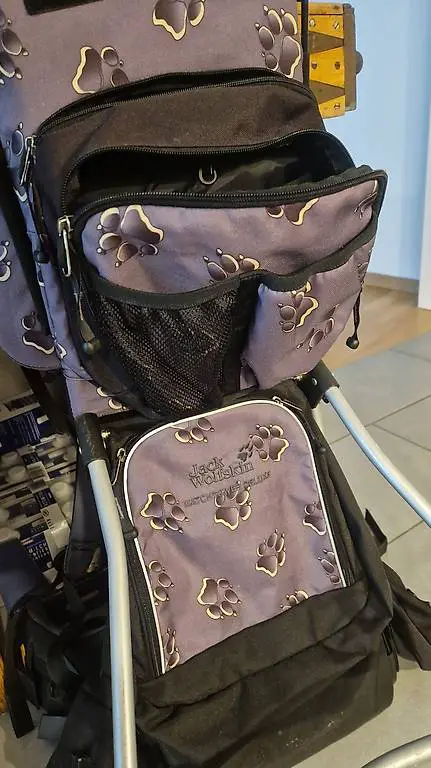 Wanderrucksack mit Kindersitz