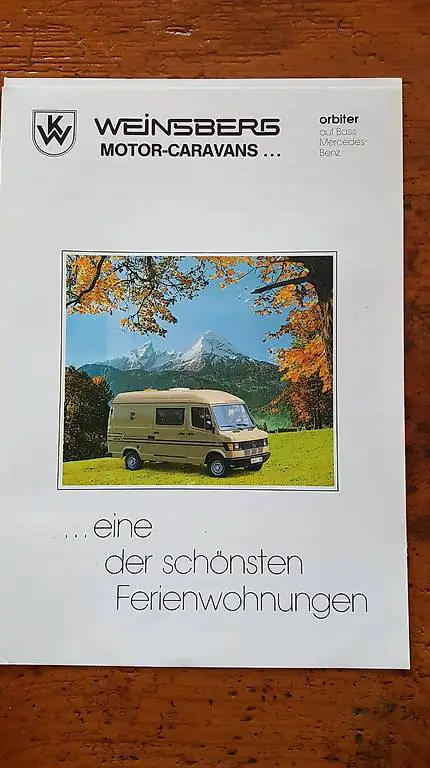 Weinsberg Orbiter (Mercedes 208) Verkaufprospekt
