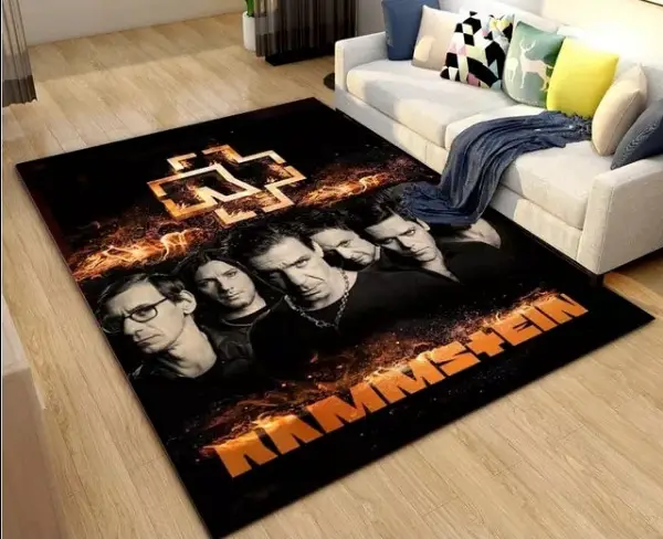 Teppich Rammstein weiche Fussmatte