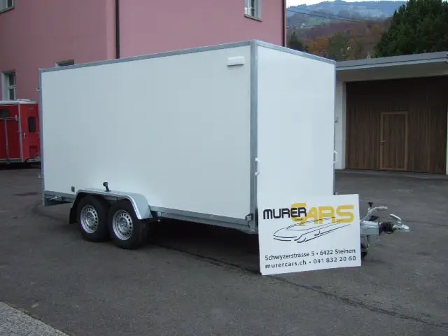 Blyss F2741 HTD 2"700kg mit Heckklappe, Alukofferaufbau