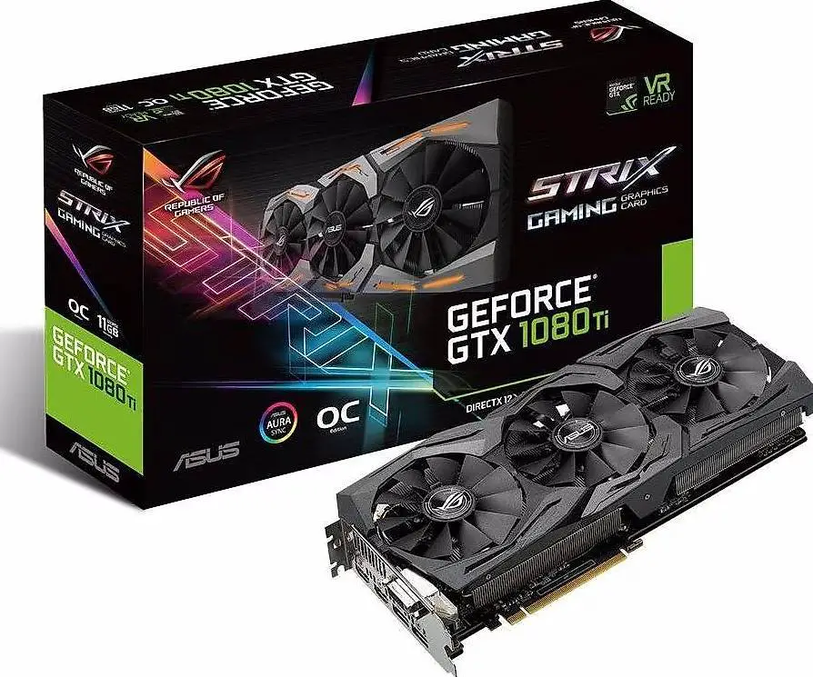 asus geforce rog strix gtx 1080ti o11g gaming (275w / 330w)