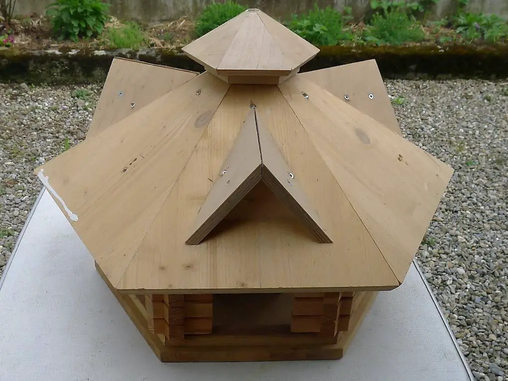 Vogelhäusschen Vollholz, Futterhäuschen, Vogelvilla