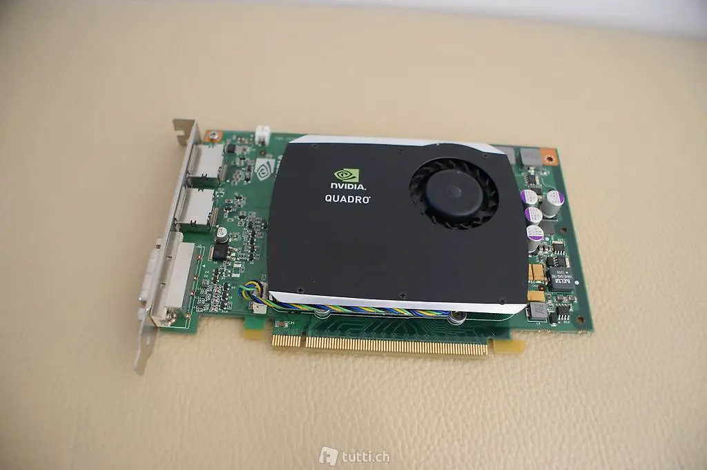 3 Stück Grafikarten Nvidia Quadro FX 580